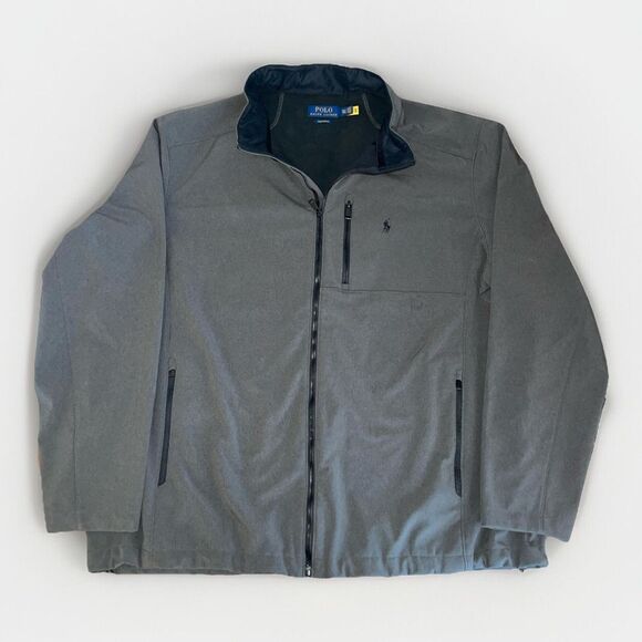 Polo Ralph Lauren Performance‎ Water Repellent Softshell Jacket Windbreaker 3XLT - Picture 1 of 10